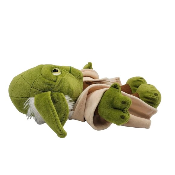 Star Wars Yoda Plush Doll Green 11.5" With Robe Lucasfilm Jedi Master Posh Paws - Picture 5 of 8